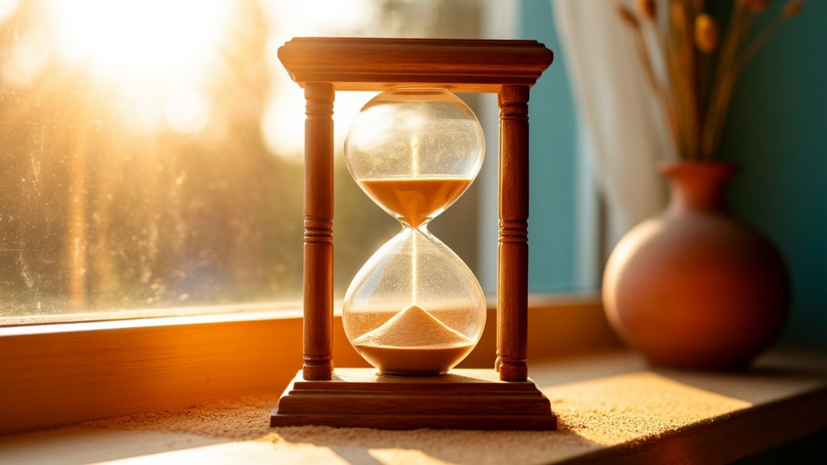 How to choose tasks for an AI helper, start with what repeats: an hourglass on a windowsill